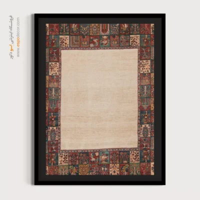 دکوراسیون با هنر ایرانی - قلم گرم – تابلو گبه - اسپو دکور