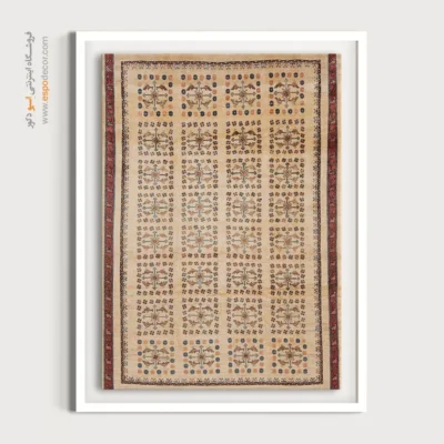 تابلو رنگی - نغمه فروغ – تابلو گبه - اسپو دکور