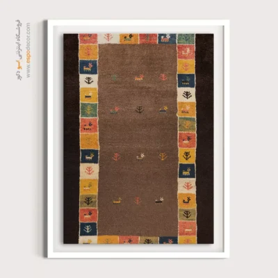 تابلو دیواری لوکس - طرح ایران – تابلو گبه - اسپو دکور