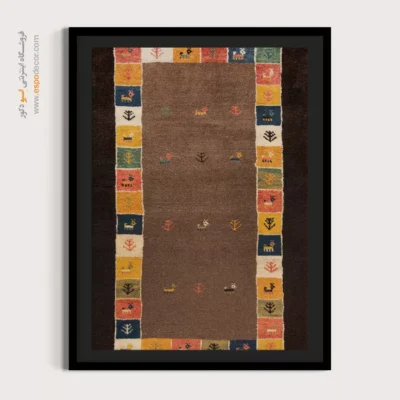 تابلو دیواری لوکس - طرح ایران – تابلو گبه - اسپو دکور