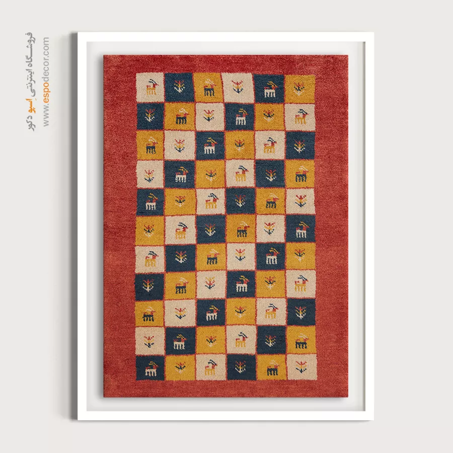 تابلو برای سبک هنری - طلوع فروغ – تابلو گبه - اسپو دکور