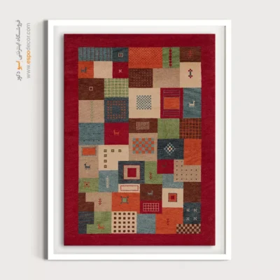 نقوش هندسی گبه - قلم فرش – تابلو گبه - اسپو دکور