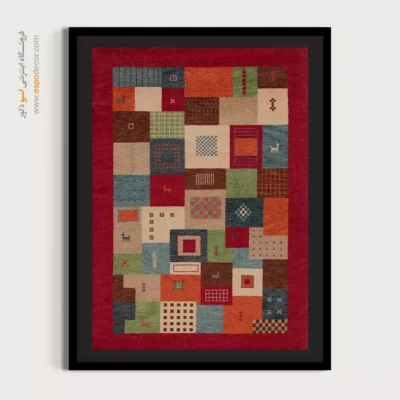 نقوش هندسی گبه - قلم فرش – تابلو گبه - اسپو دکور