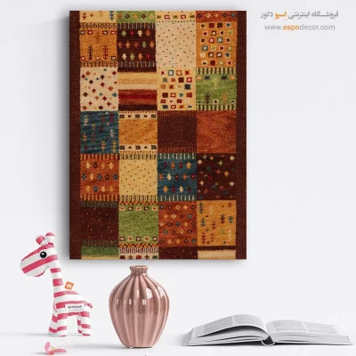 تابلو دکوراتیو جدید - گل مهتاب – تابلو گبه - اسپو دکور