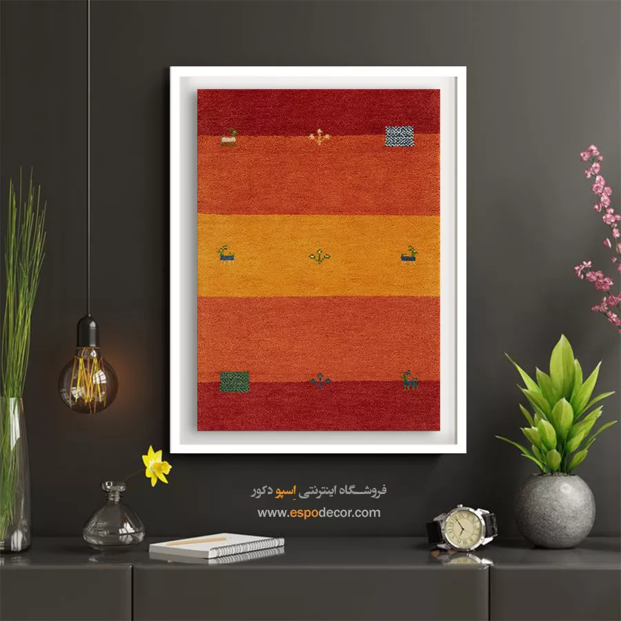 تابلو دکور ساده - هویت نور – تابلو گبه - اسپو دکور