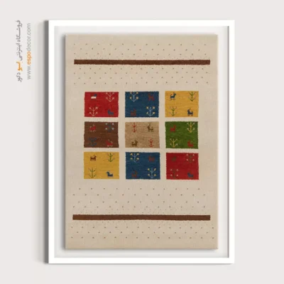 دکور با گبه - گل نقش – تابلو گبه - اسپو دکور