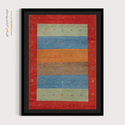 تابلوهای دیواری برای اتاق - راز فرش – تابلو گبه - اسپو دکور