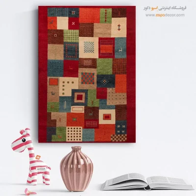 تابلو اصیل - یاد قاصدک – تابلو گبه - اسپو دکور