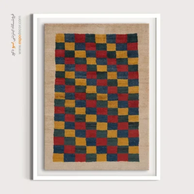 تابلو با روح ایرانی - رنگ احساس – تابلو گبه - اسپو دکور