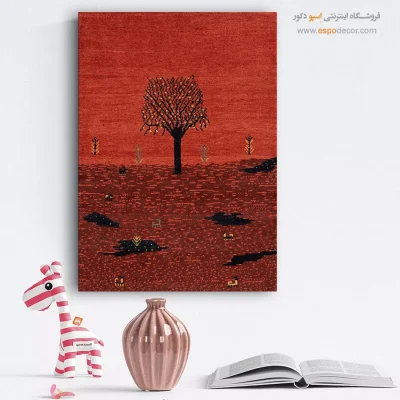 تابلو جدید با طرح سنتی - آینه قاصدک – تابلو گبه - اسپو دکور