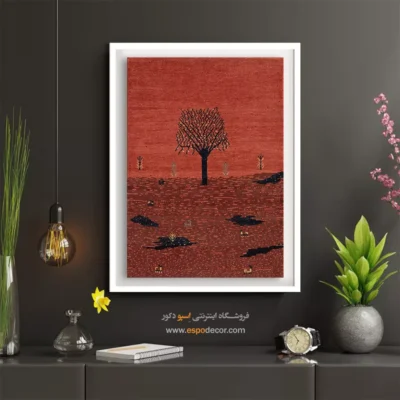 تابلو جدید با طرح سنتی - آینه قاصدک – تابلو گبه - اسپو دکور