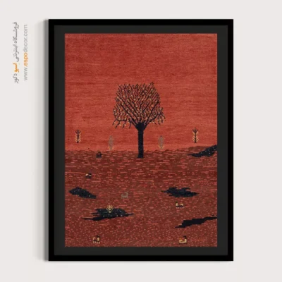 تابلو جدید با طرح سنتی - آینه قاصدک – تابلو گبه - اسپو دکور