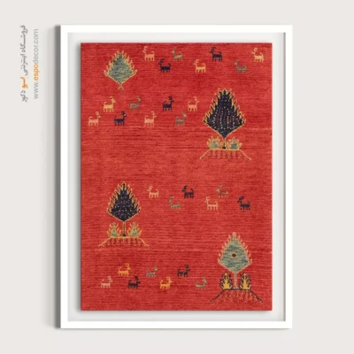 تابلو با جلوه بصری - آینه ترانه – تابلو گبه - اسپو دکور