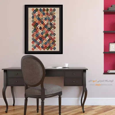 نقوش فرهنگی ایرانی - قلم طلایی – تابلو گبه - اسپو دکور