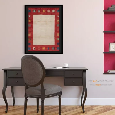 تابلو با طرح فرش - آینه ایران – تابلو گبه - اسپو دکور