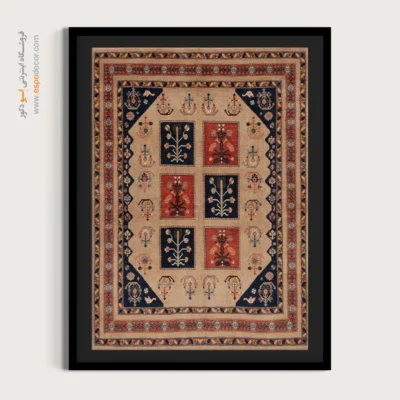 تابلو هنری خاص - پرواز دریا – تابلو گبه - اسپو دکور