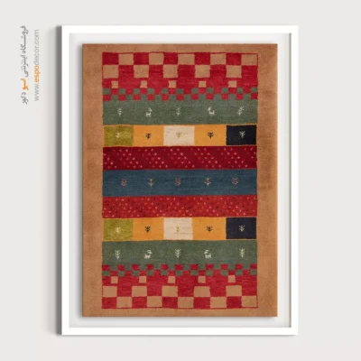 تابلو بوم چاپی - رنگ بافت – تابلو گبه - اسپو دکور