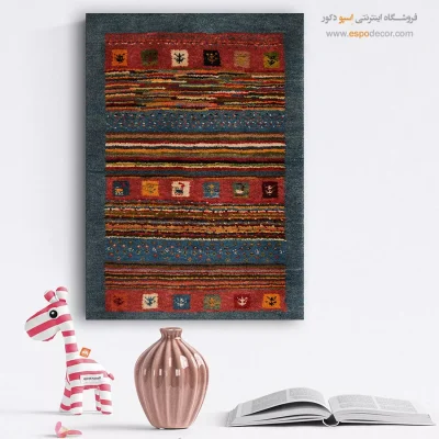 تابلو سبک عشایری - رنگ ترانه – تابلو گبه - اسپو دکور