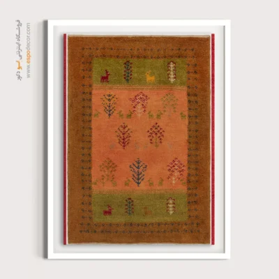 تابلو سبک زندگی ایرانی - نغمه کهن – تابلو گبه - اسپو دکور