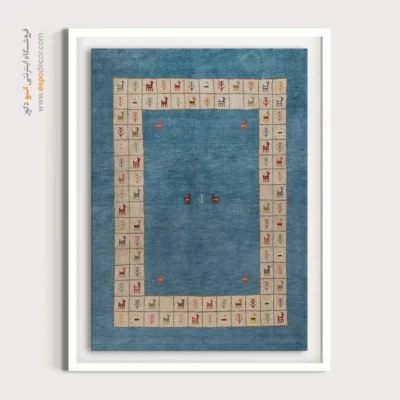 طراحی داخلی با تابلو - طرح فروغ – تابلو گبه - اسپو دکور