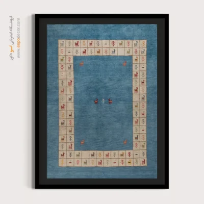 طراحی داخلی با تابلو - طرح فروغ – تابلو گبه - اسپو دکور