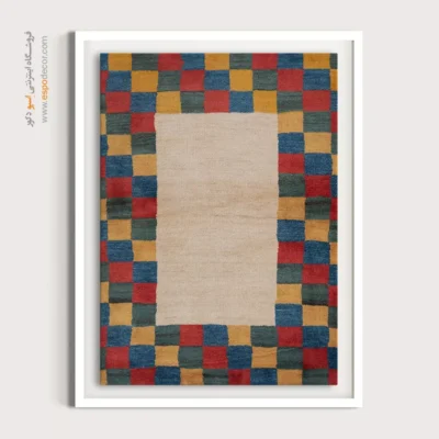 تابلو زیبا برای خانه هنری - گل نور – تابلو گبه - اسپو دکور