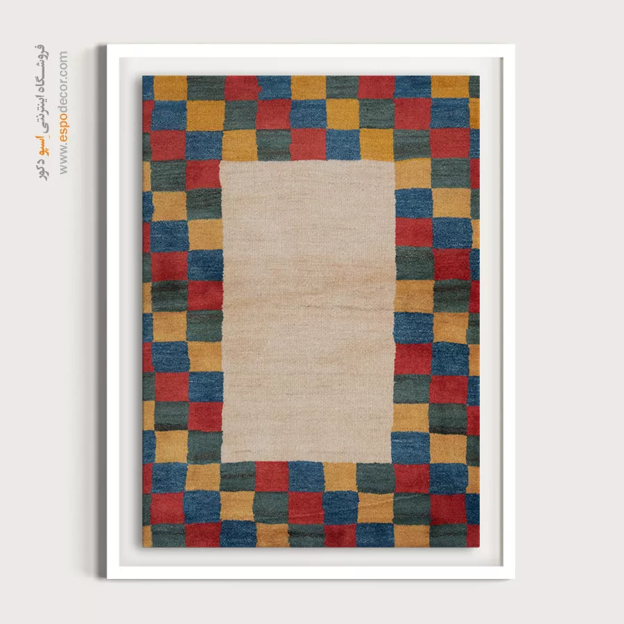 تابلو زیبا برای خانه هنری - گل نور – تابلو گبه - اسپو دکور