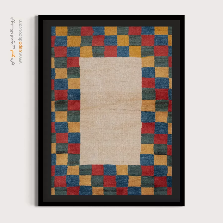 تابلو زیبا برای خانه هنری - گل نور – تابلو گبه - اسپو دکور