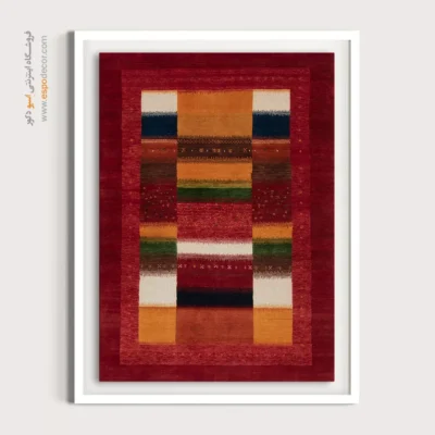 تابلو بوم برای فضای سنتی زیبا - سرمه فرش – تابلو گبه - اسپو دکور