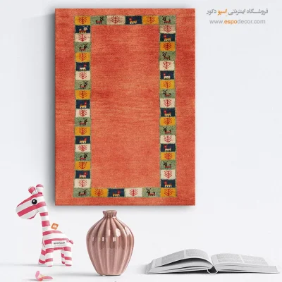 تابلو هنری برای خانه سفید لوکس - نغمه دشت – تابلو گبه - اسپو دکور