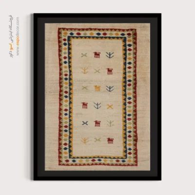 تابلو برای خانه سبک کلاسیک - سرمه قاصدک – تابلو گبه - اسپو دکور