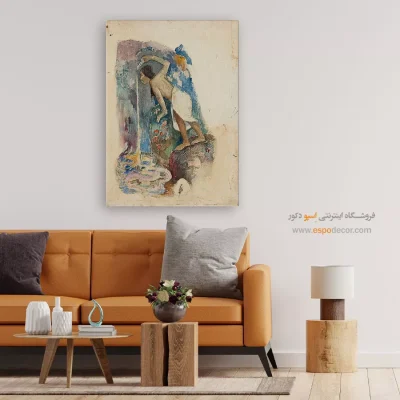 تابلو نقاشی با الهام از طبیعت بکر