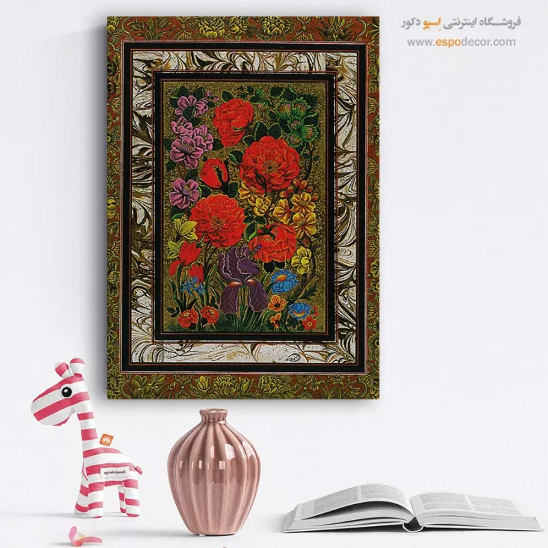 تابلو گل و مرغ - Image 3