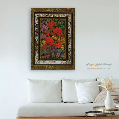 تابلو گل و مرغ - اسپو دکور