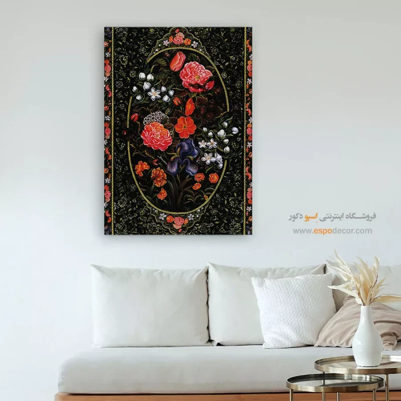 تابلو گل و مرغ - Image 4