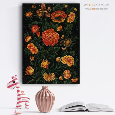 تابلو گل و مرغ - اسپو دکور