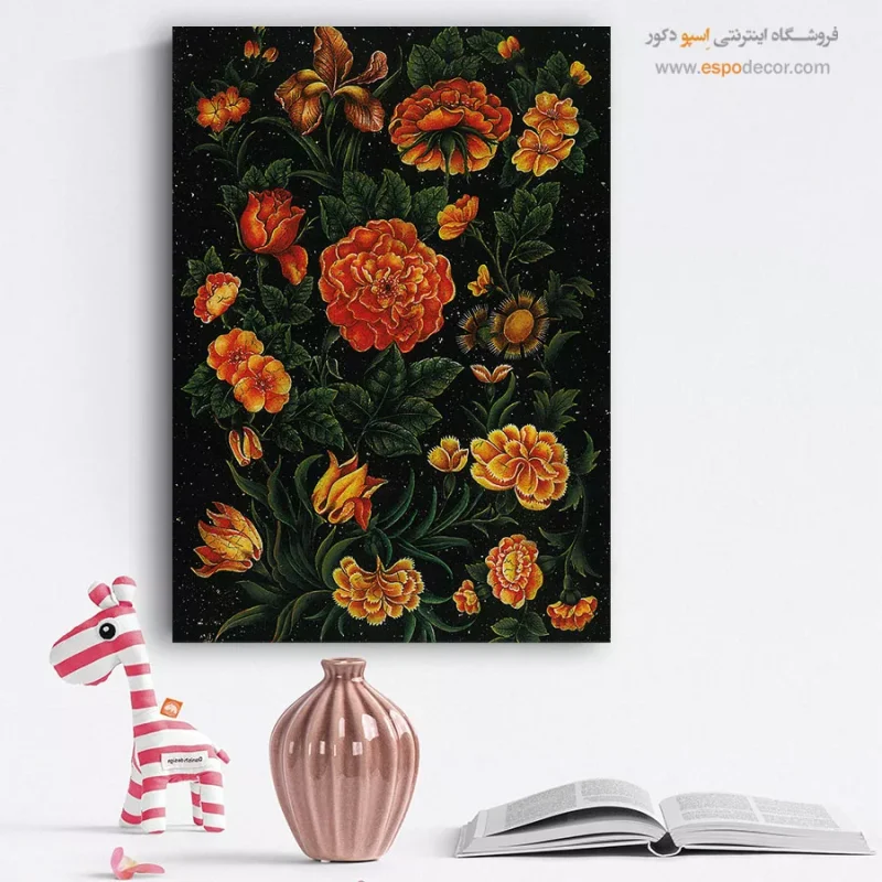 تابلو گل و مرغ - Image 3