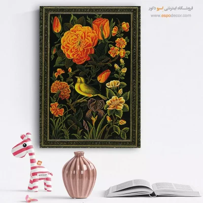تابلو گل و مرغ - اسپو دکور