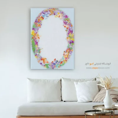 تابلو گل و مرغ - اسپو دکور