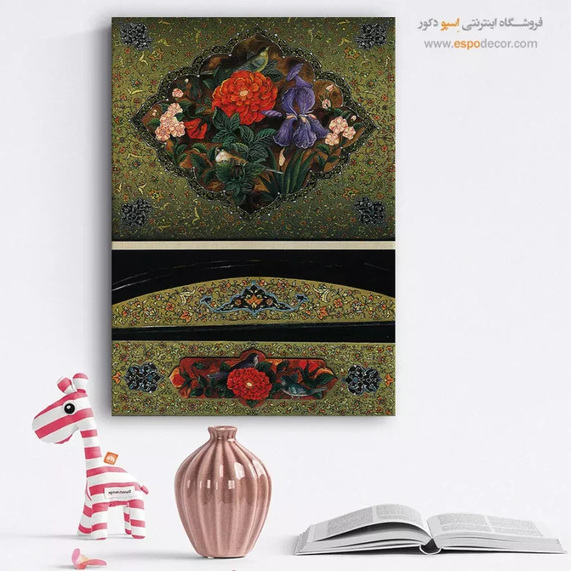 تابلو گل و مرغ - Image 3