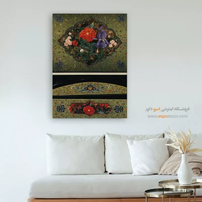 تابلو گل و مرغ - اسپو دکور