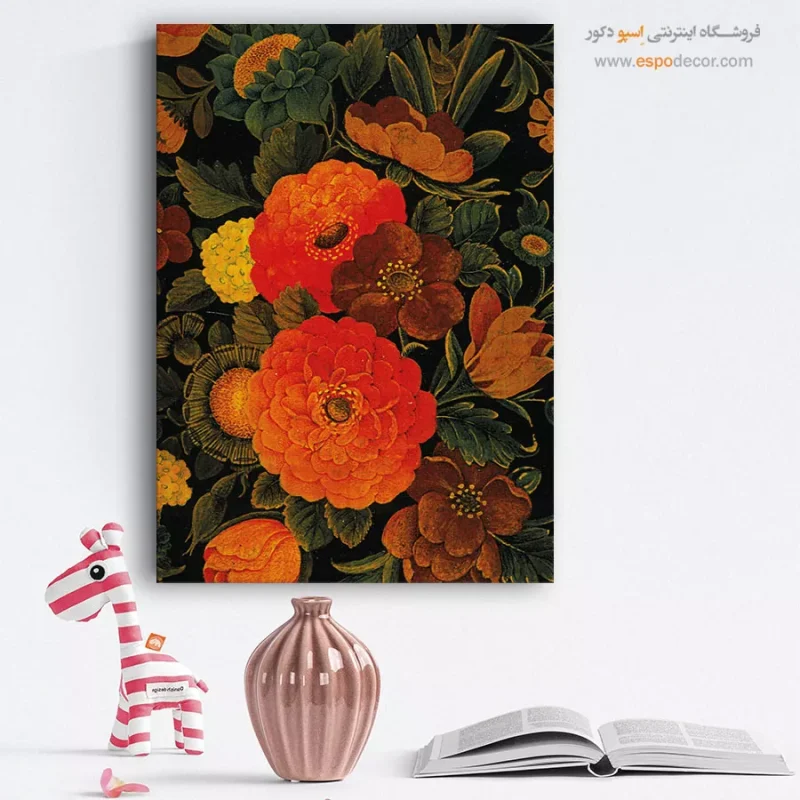 تابلو گل و مرغ - Image 3