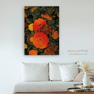 تابلو گل و مرغ - اسپو دکور