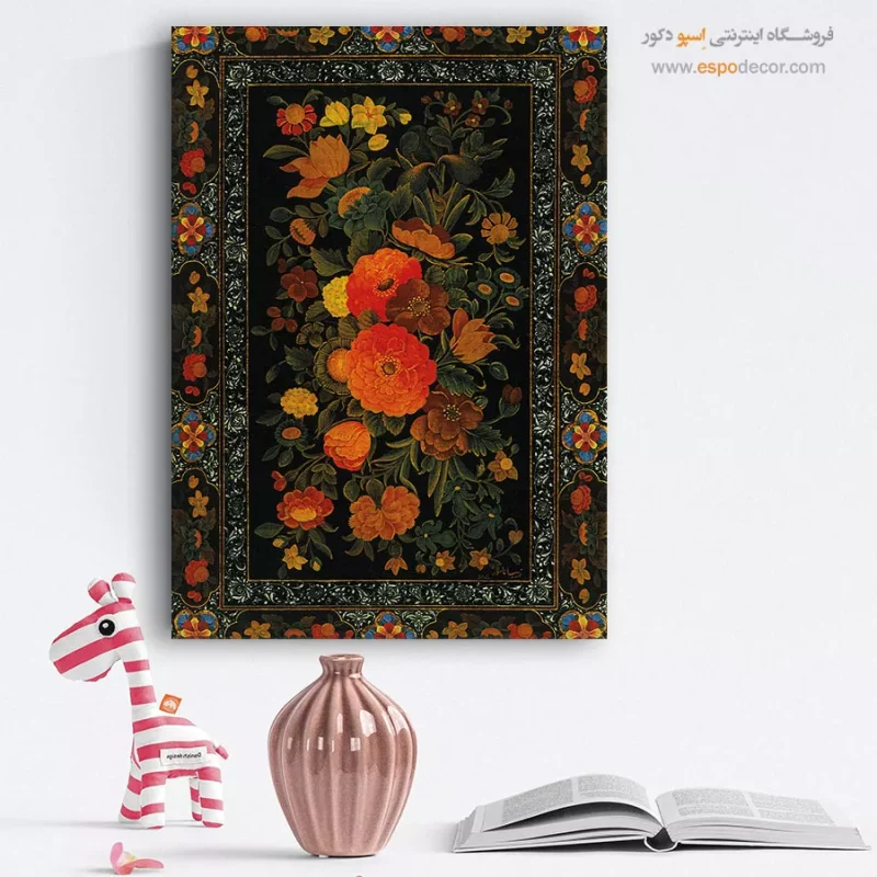 تابلو گل و مرغ - Image 3