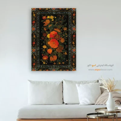 تابلو گل و مرغ - اسپو دکور