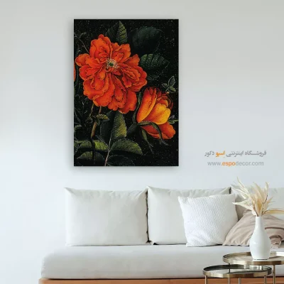 تابلو گل و مرغ - اسپو دکور