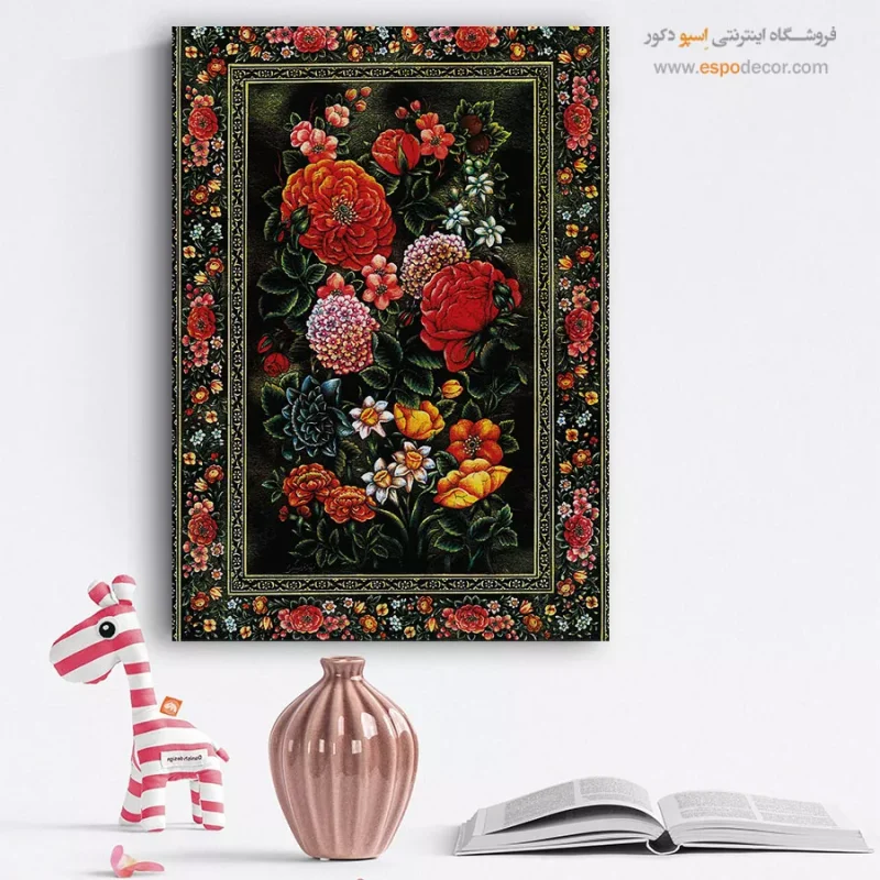 تابلو گل و مرغ - Image 3