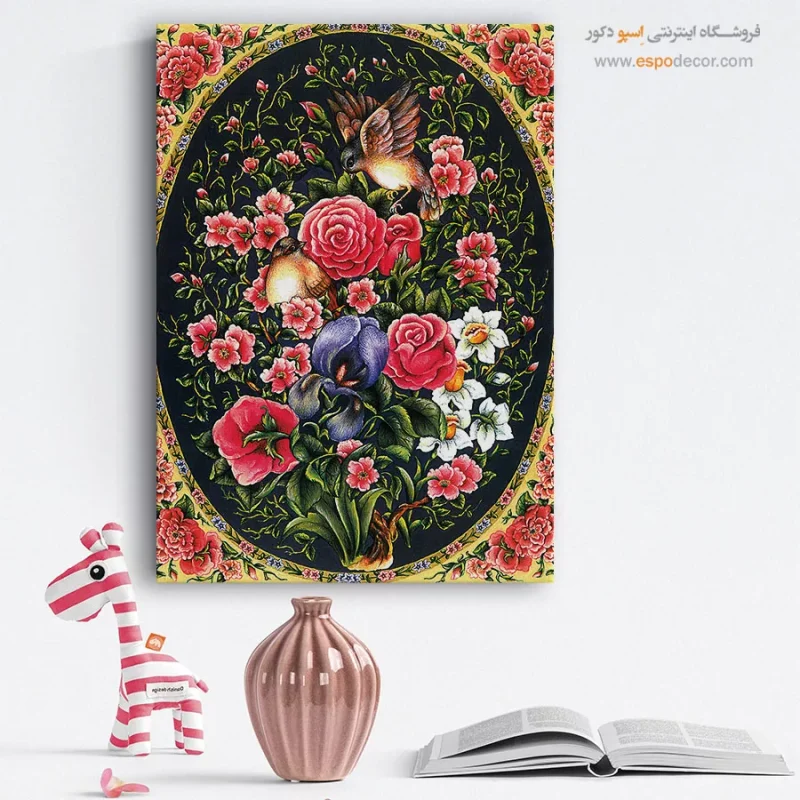 تابلو گل و مرغ - Image 3