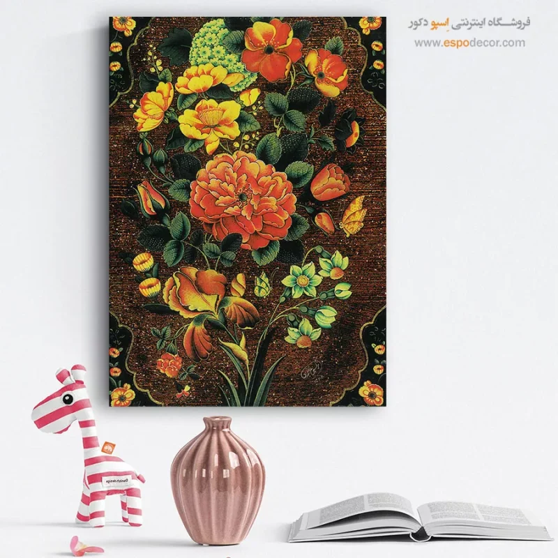 تابلو گل و مرغ - Image 3