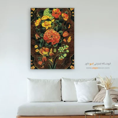 تابلو گل و مرغ - اسپو دکور